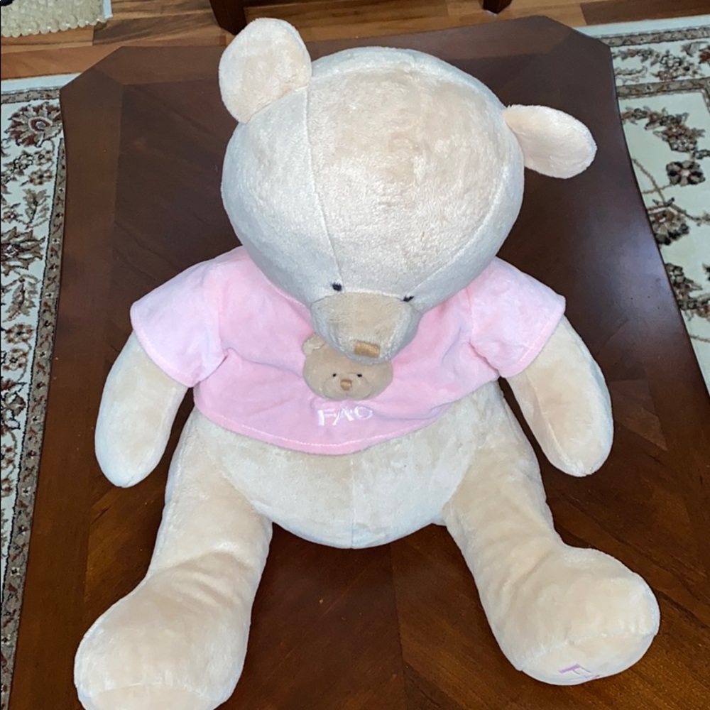 FAO Schwartz Pink Big Bear